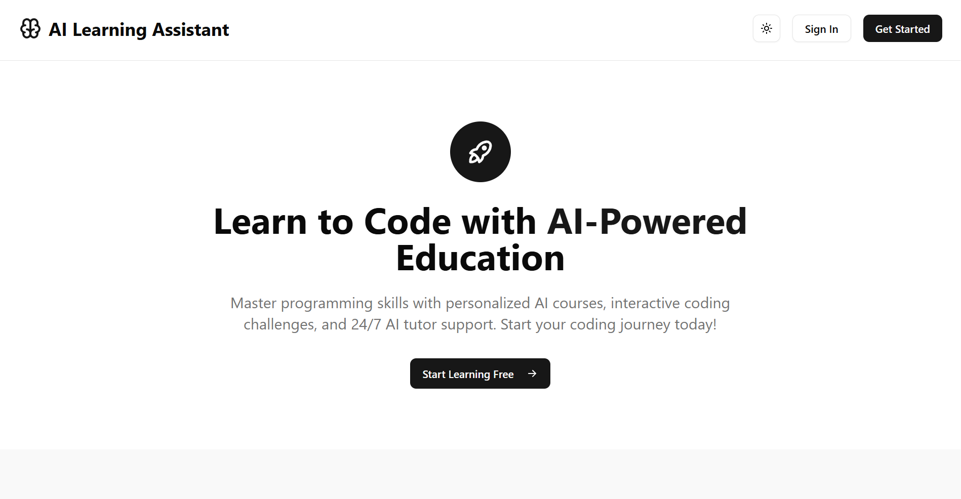 AI Learning Assistant
